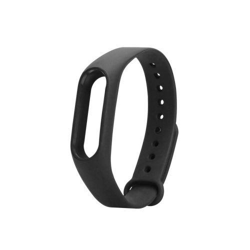 Anti-lost TPU Wrist Band Replacement for Xiaomi Mi Band 2 - Black