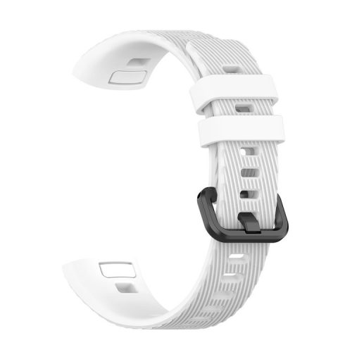 TPU Smart Bracelet Strap Replacement Band for Huawei Band 4 Pro - White