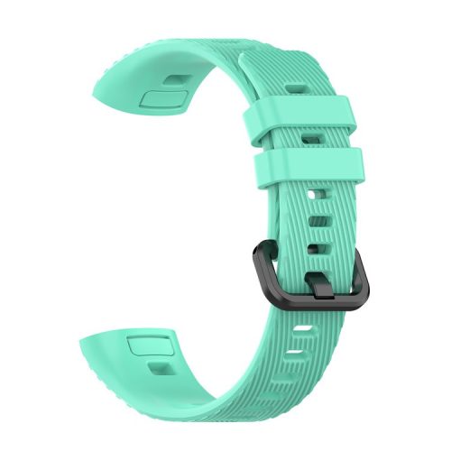 TPU Smart Bracelet Strap Replacement Band for Huawei Band 4 Pro - Cyan