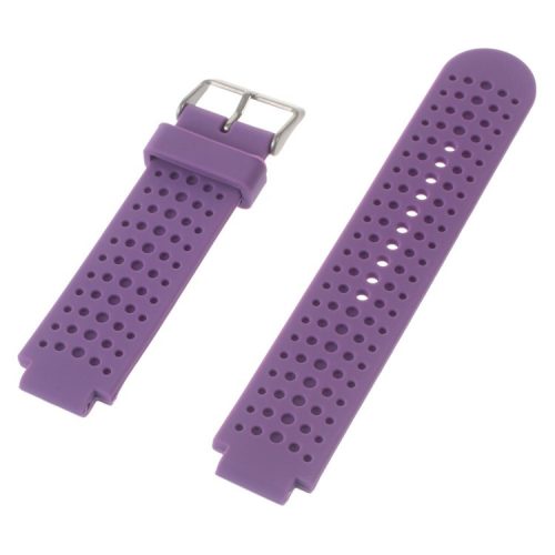 Silicone Watch Wristband for Garmin Forerunner 220 230 235 630 620 735XT with Pins & Tools - Purple