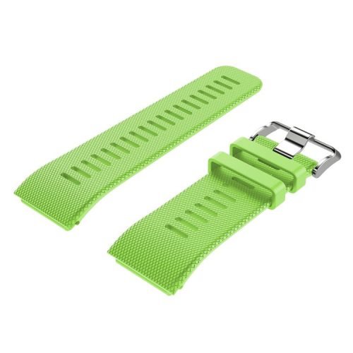 Silicone Wrist Strap Sport Style Watch Band for Garmin Vivoactive HR - Green