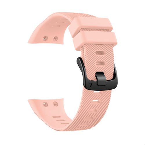 Silicone Watch Band Strap Black Buckle for Garmin Forerunner 45 - Pink