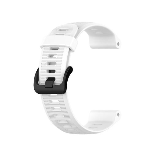 Silicone Wrist Strap Replacement for Garmin Forerunner 945 / Fenix 5 Plus / Approach S60 - White