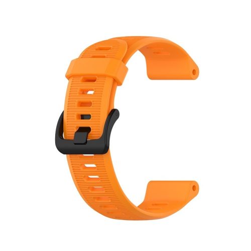 Silicone Wrist Strap Replacement for Garmin Forerunner 945 / Fenix 5 Plus / Approach S60 - Orange