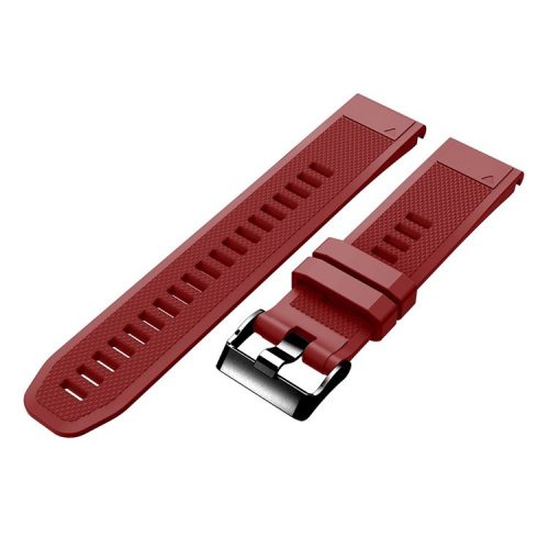 Silicone Watch Strap for Garmin Fenix 5/Fenix 5 Plus/Forerunner 935/Approach S60 with 2 Screwdrivers - Rose