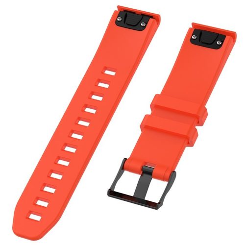 Silicone Watch Strap for Garmin Fenix 5/Fenix 5 Plus/Forerunner 935/Approach S60 with 2 Screwdrivers - Orange