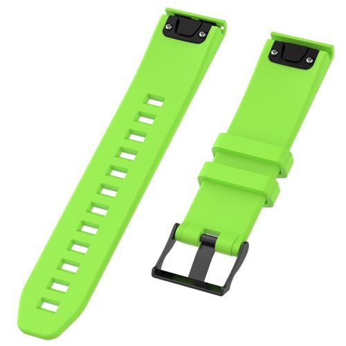 Silicone Watch Strap for Garmin Fenix 5/Fenix 5 Plus/Forerunner 935/Approach S60 with 2 Screwdrivers - Green