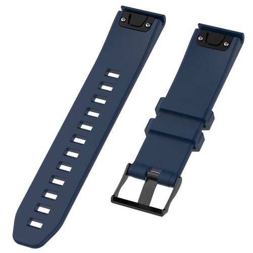 Silicone Watch Strap for Garmin Fenix 5/Fenix 5 Plus/Forerunner 935/Approach S60 with 2 Screwdrivers - Dark Blue