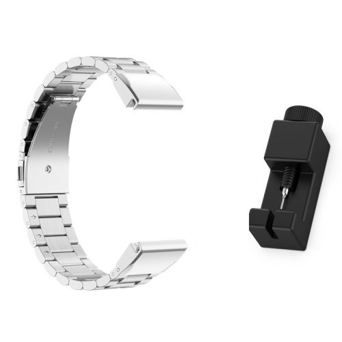 Stainless Steel Wrist Watch Band for Garmin Fenix5/5X/5S/Forerunner 945/Approach S60 - Silver