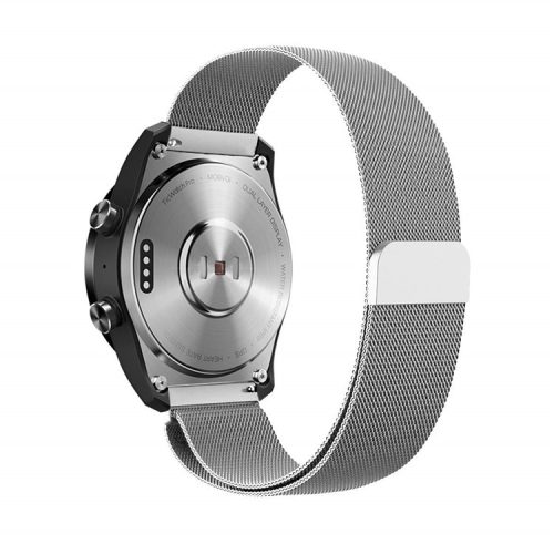 22mm Milanese Metal Wristband Watchband for Huawei Watch GT2e/GT2 46mm - Silver