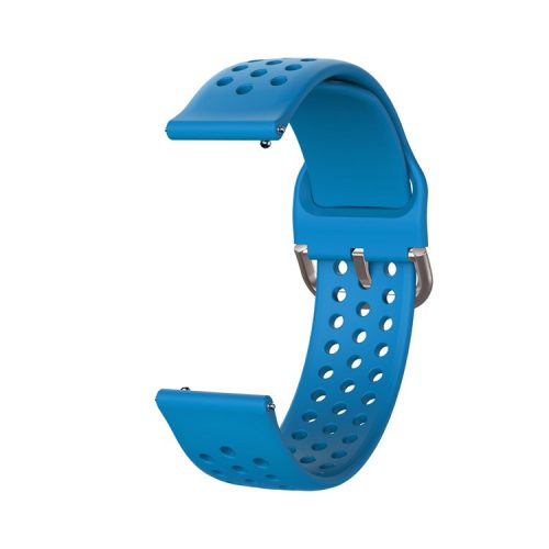 20mm Soft Silicone Watch Strap Replacement Smart Watch Band Strap for Huawei GT2 42mm Smart Watch / Huami Amazfit Watch Youth Edition - Sky Blue