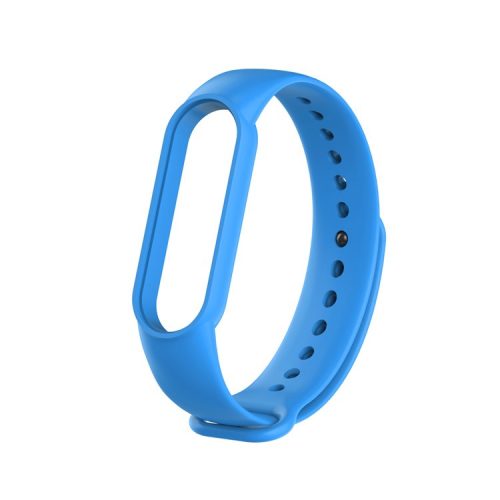 TPU Smart Watch Replacement Strap for Xiaomi Mi Band 5/6/7 - Baby Blue