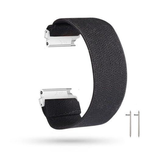 22mm Solid Color Printing Nylon Smart Watch Band for Huawei Watch GT 2e / GT / GT 2 46mm - Black