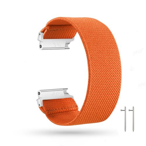 22mm Solid Color Printing Nylon Smart Watch Band for Huawei Watch GT 2e / GT / GT 2 46mm - Orange