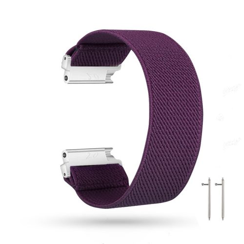 22mm Solid Color Printing Nylon Smart Watch Band for Huawei Watch GT 2e / GT / GT 2 46mm - Purple