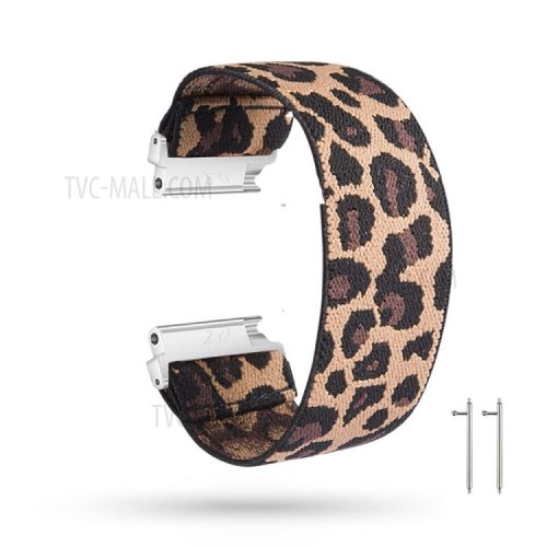 20mm Color Matching Nylon Watch Band for Samsung Galaxy Watch4 Classic 46mm 42mm/Watch4 44mm 40mm/Huawei GT 2 42mm/Huami Amazfit Watch Youth Edition - Leopard