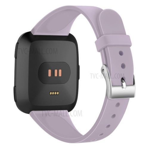 Soft Silicone Watch Band Replacement for Fitbit Versa / Versa 2 - Purple