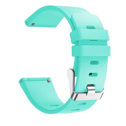 Silicone Smart Watch Strap [Large Size] for Fitbit Versa Lite/Versa/Versa 2 - Cyan