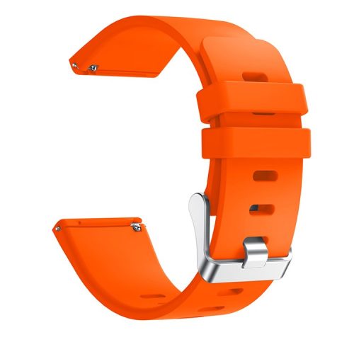 Silicone Smart Watch Strap [Large Size] for Fitbit Versa Lite/Versa/Versa 2 - Orange