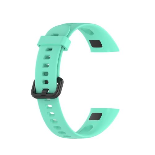 Silicone Smart Watch Strap with Metal Buckle for Huawei Honor 5i/Huawei Watch Band 4 - Green