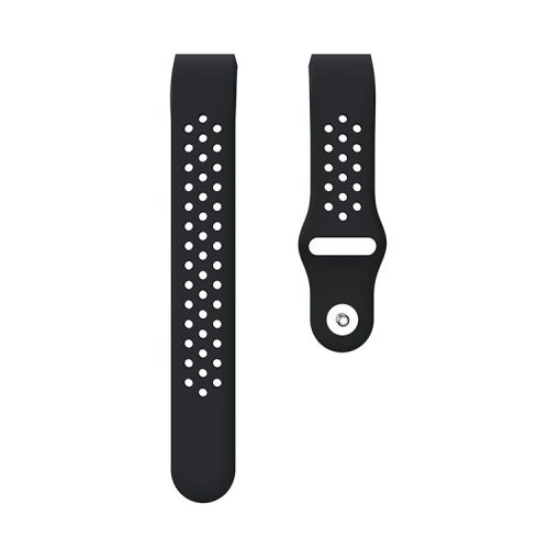 Silicone Smart Watch Strap for Fitbit Charge 2 - Black