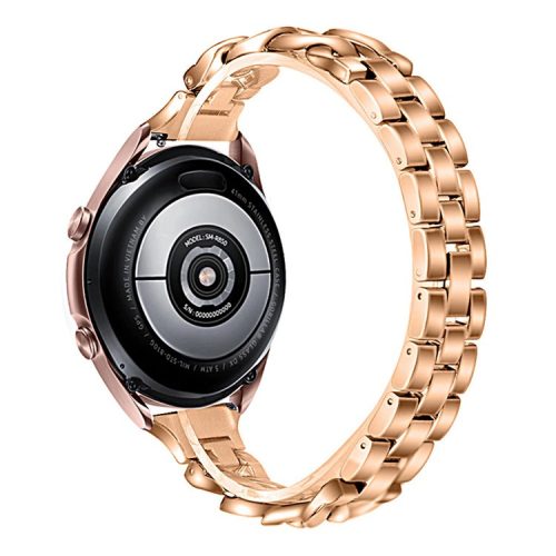 Quality Stainless Steel Watch Replacement Band for Samsung Galaxy Watch 3 - Rose Gold