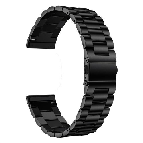 Stainless Steel Smart Watch Band Replacement for Fitbit Versa 3 - Black