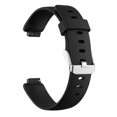 Silicone Smart Watch Strap [Large Size] for Fitbit Inspire 2/Ace 3 - Black