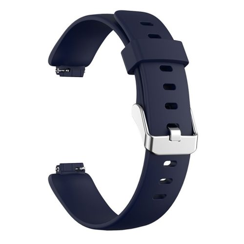 Silicone Smart Watch Strap [Large Size] for Fitbit Inspire 2/Ace 3 - Midnight Blue