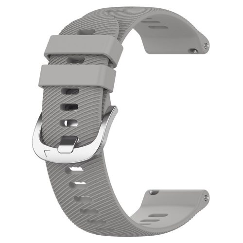 For Garmin D2 Air X10 20mm Replacement Wrist Band Soft Silicone Watch Strap - Light Grey