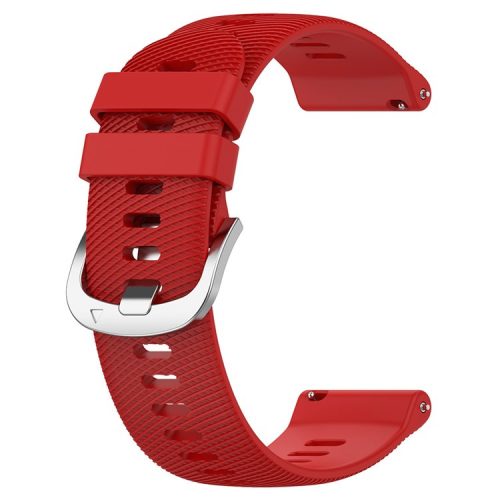 For Garmin D2 Air X10 20mm Replacement Wrist Band Soft Silicone Watch Strap - Red