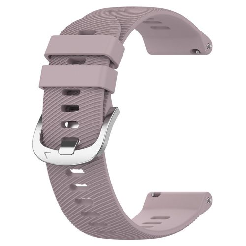 For Garmin D2 Air X10 20mm Replacement Wrist Band Soft Silicone Watch Strap - Purple