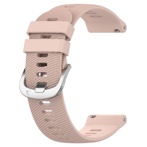 For Garmin D2 Air X10 20mm Replacement Wrist Band Soft Silicone Watch Strap - Light Pink