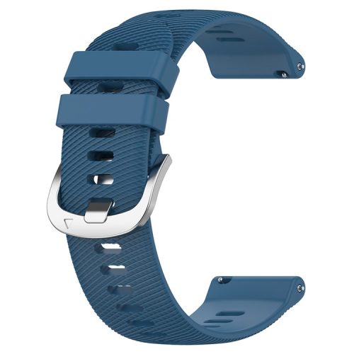 For Garmin D2 Air X10 20mm Replacement Wrist Band Soft Silicone Watch Strap - Dark Blue