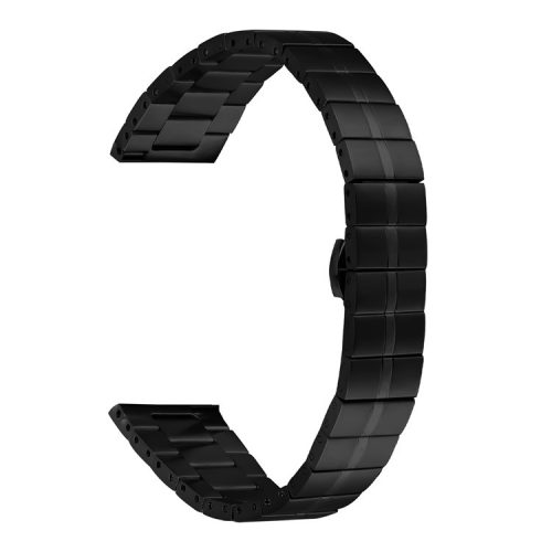 For Garmin Bounce / D2 Air X10 Stainless Steel Watch Strap Replacement Wrist Band - Black