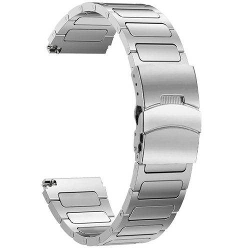 For Huawei Watch GT 2/3/4 46mm/Xiaomi Mi Watch/Samsung Titanium Alloy Watch Strap 22mm - Silver