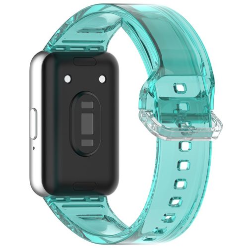 For Samsung Galaxy Fit3 R390 TPU Watch Band Change Color Wrist Strap - Blue