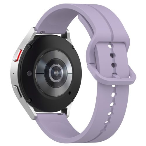 KALEBOL For Huawei Watch 4 / 4 Pro / GT 4 46mm Watch Strap 22mm Silicone Band  Groove Design - Light Purple