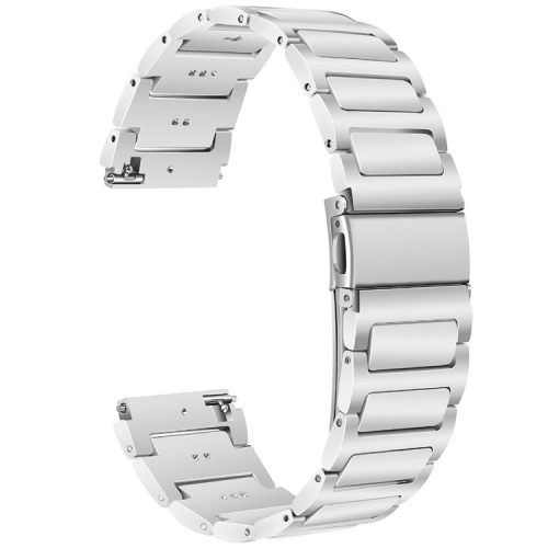 KALEBOL For Huawei Watch 4 / 4 Pro / GT 4 46mm Watch Strap 22mm Zinc Alloy Metal Band - Silver