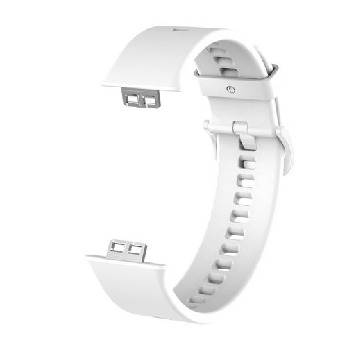 Soft Silicone Watch Strap for Huawei Watch Fit - White