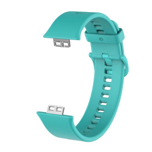 Soft Silicone Watch Strap for Huawei Watch Fit - Cyan