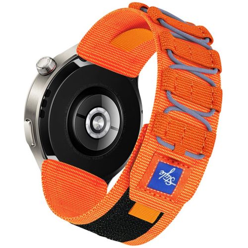 22mm Nylon Sport Band For Huawei Watch GT 4 46mm  /  Watch 4 Pro  /  Watch 4 Wrist Strap Replacement - Orange