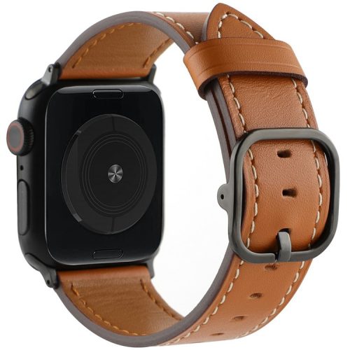 Watch Strap for Apple Watch Series 10 46mm / Ultra 2 Ultra 49mm / Series 9 8 7 45mm / SE (2023) SE (2022) SE 6 5 4 44mm / 3 2 1 42mm - Brown