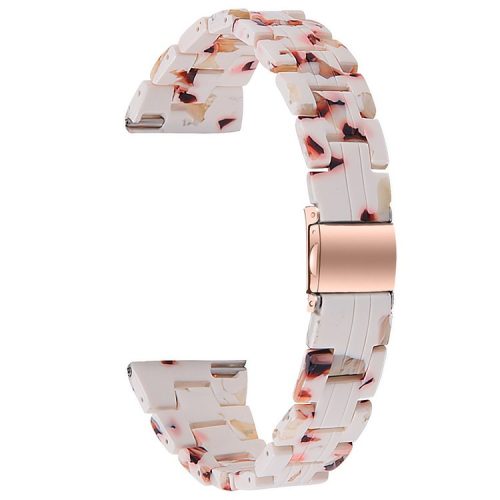 Light Weight Colorful Replacement for Fitbit Versa/Versa 2/Versa Lite Resin Watch Band - White Mix