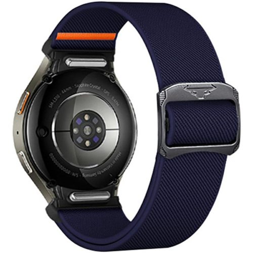 Nylon Strap for Samsung Galaxy Watch FE 40mm / Watch7 / Watch6 / Watch 5 / Watch4 Elastic Band - Dark Blue