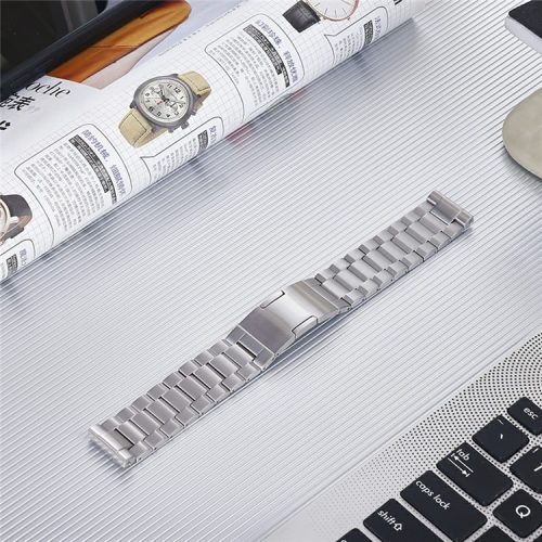 Titanium Alloy Strap for Huawei Watch GT 4 / GT 3 / GT 2 46mm Universal 22mm Watch Band - Silver