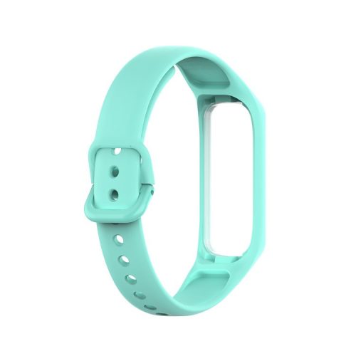 Smart Watch Band Silicone Wrist Strap for Samsung Galaxy Fit2 - Cyan