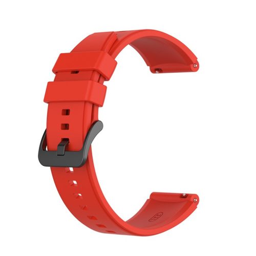 22MM Soft Silicone Watch Band Strap Replacement for Huawei Watch GT 2 Pro - Red