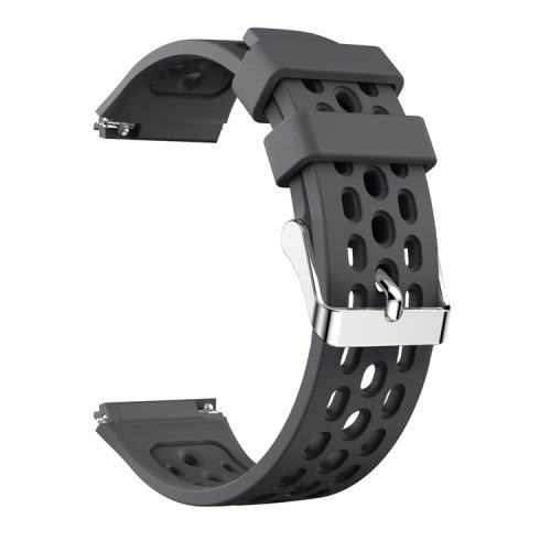 22MM Soft Silicone Watch Band Strap Replacement for Huawei Watch GT 2e - Grey