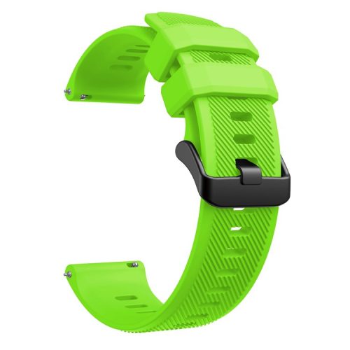 Sport Style Silicone Smart Watch Strap for Garmin Forerunner 745 - Green